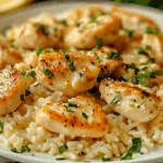 Chicken Scampi with Garlic Parmesan
