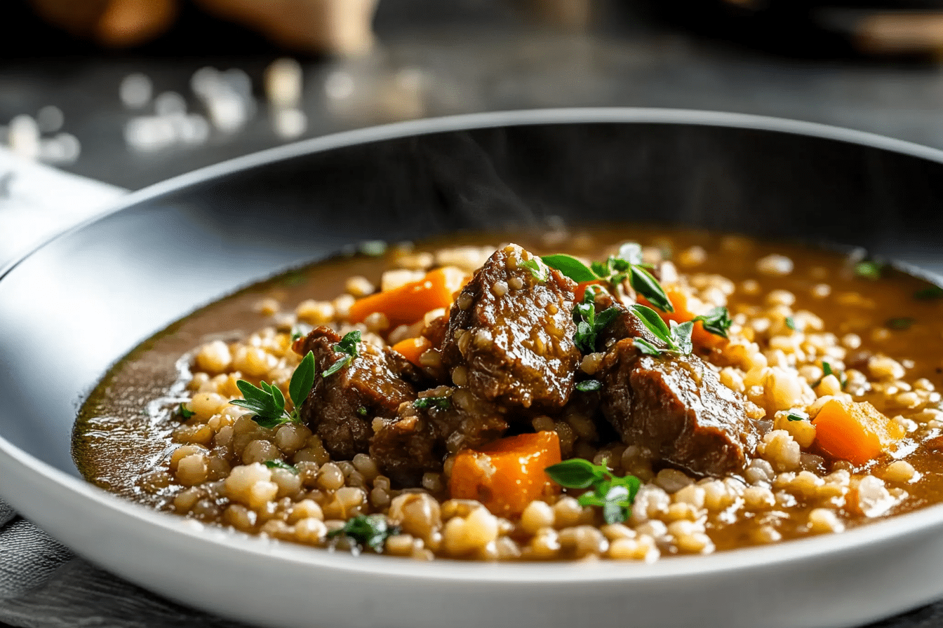 Beef and Barley Stew - Classic