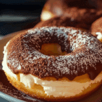 Super Moist Baked Tiramisu Donuts
