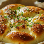 Korean Garlic Cheese Bread