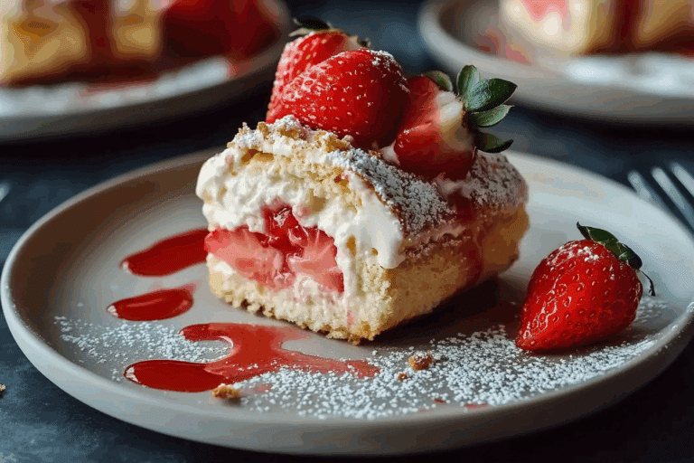 Strawberry Shortcake Cheesecake Rolls