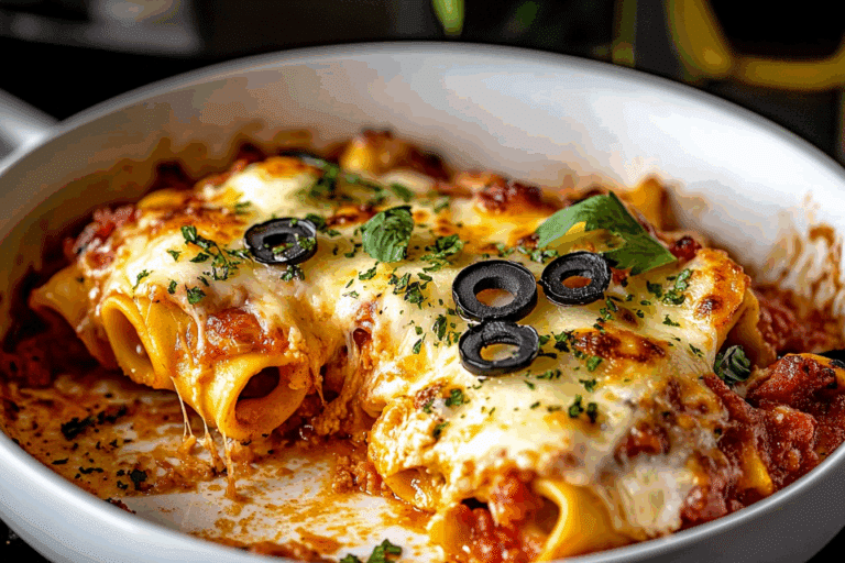 Supreme Pizza Tortellini Bake