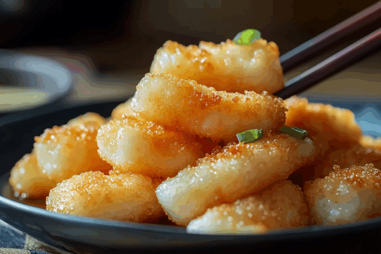 Crispy Chinese Fried Milk