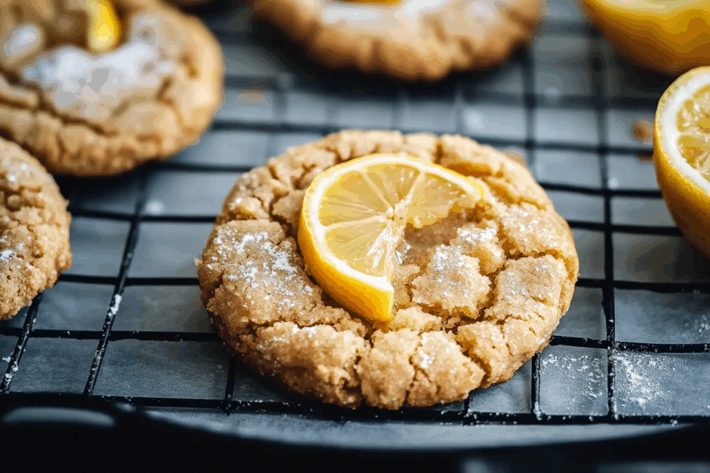 Almond Flour Lemon Cookies