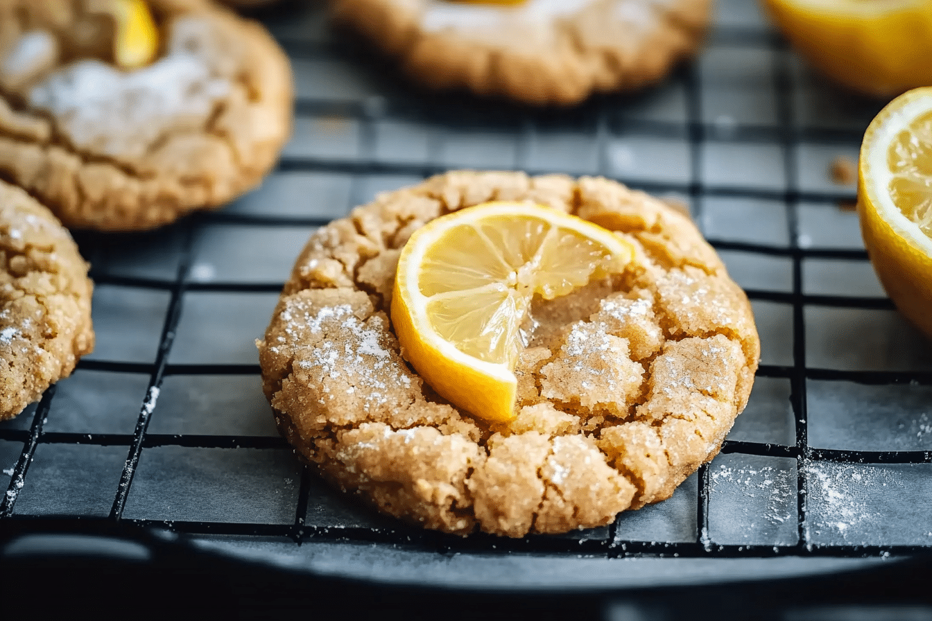 Almond Flour Lemon Cookies