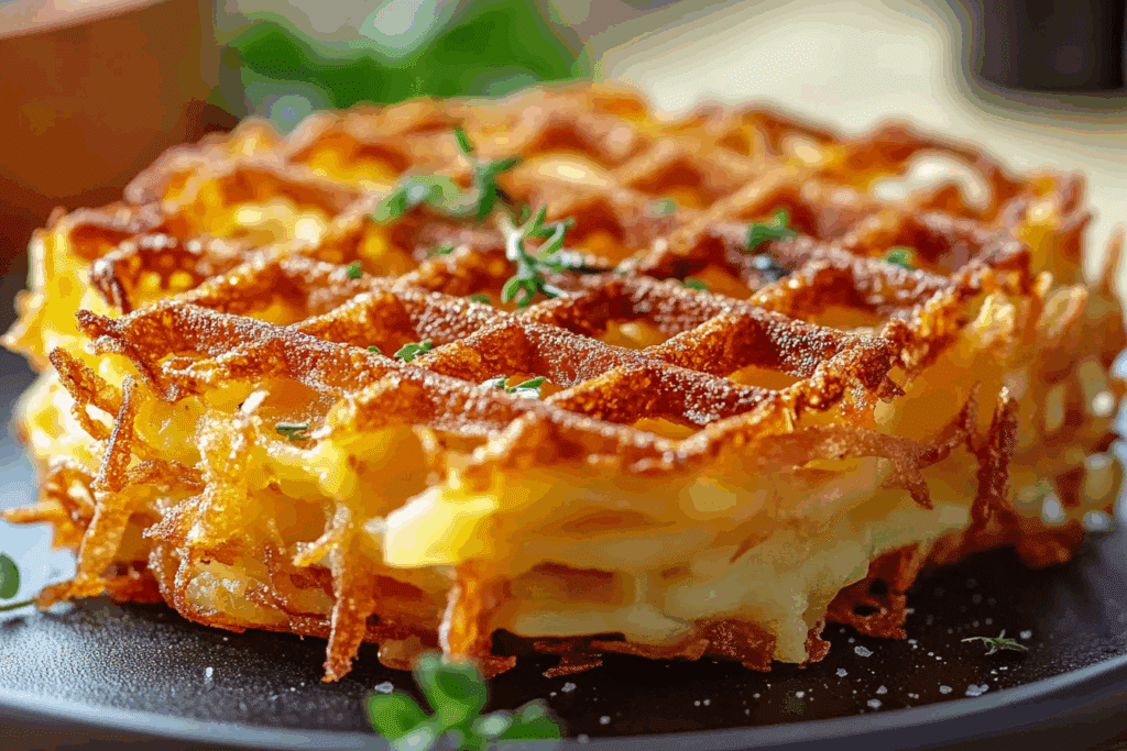 Healthy Hashbrown Chaffle