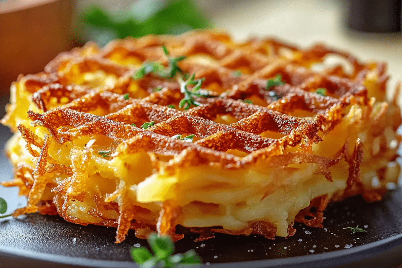 Healthy Hashbrown Chaffle