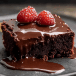 Chocolate Ganache Gooey Brownies
