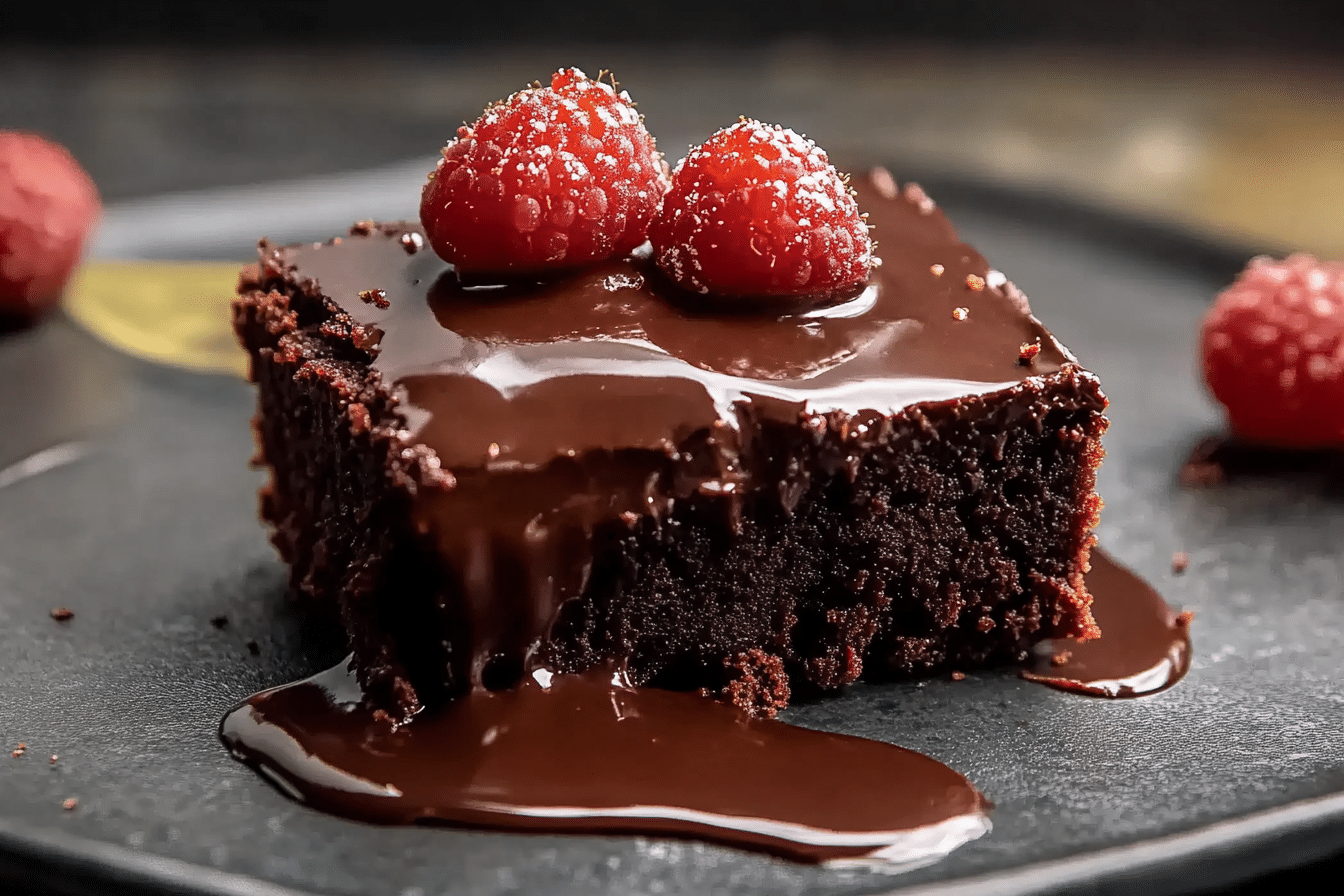 Chocolate Ganache Gooey Brownies