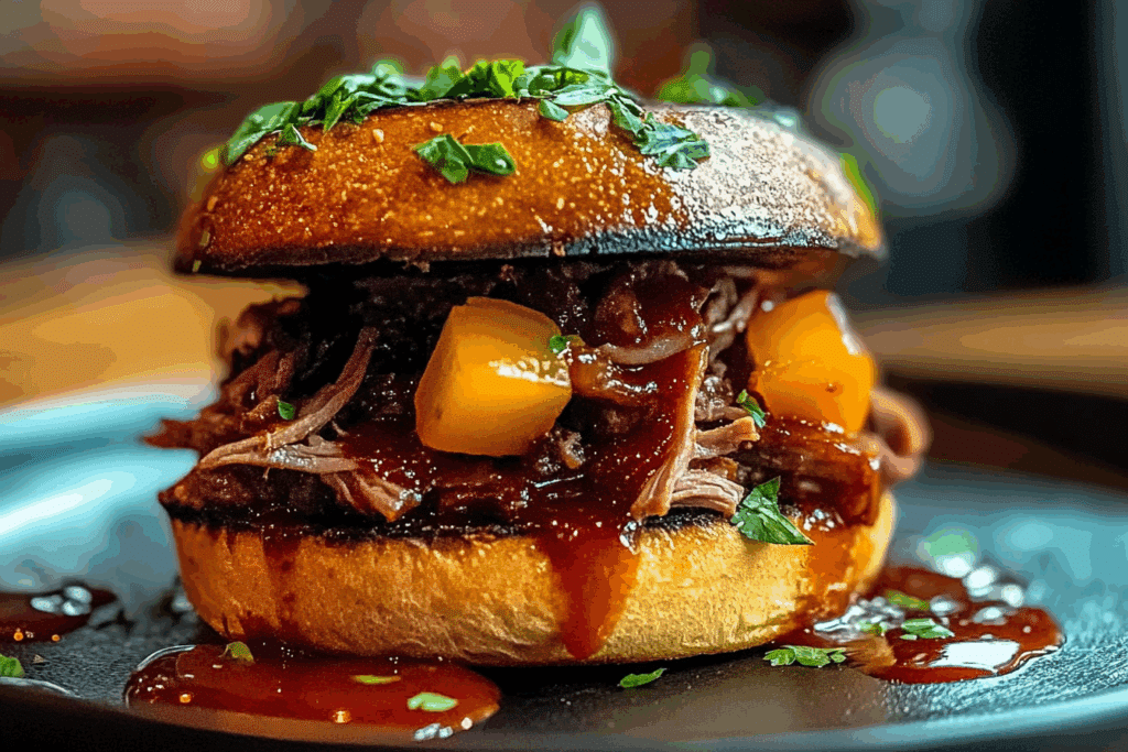 Pulled Beef Sandwich