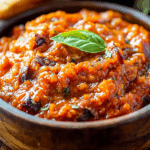Roasted Eggplant and Pepper Spread (Zacusca)
