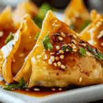 Chicken Wonton Tacos