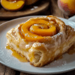 Peach Pie Cinnamon Rolls