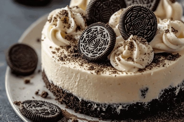 Cookies and Cream Oreo Cake