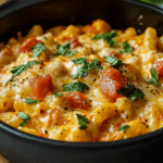 Spicy Queso Protein Pasta