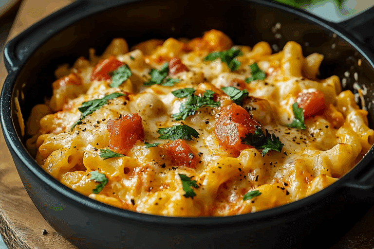 Spicy Queso Protein Pasta