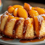 Peach Cobbler Pound Cake