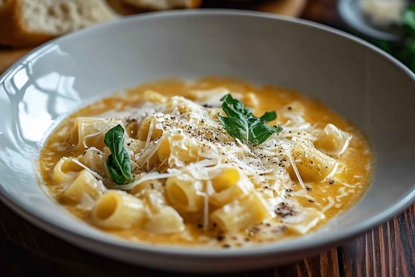 Parmesan Pasta Soup