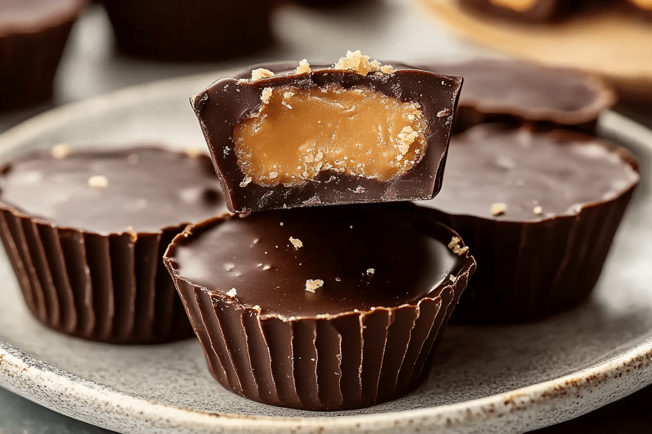 Bite-Sized Twix Cups