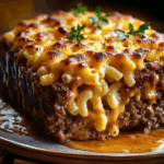The Ultimate Mac ‘n’ Cheese-Stuffed Meatloaf