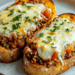 Chili Cheese Toast