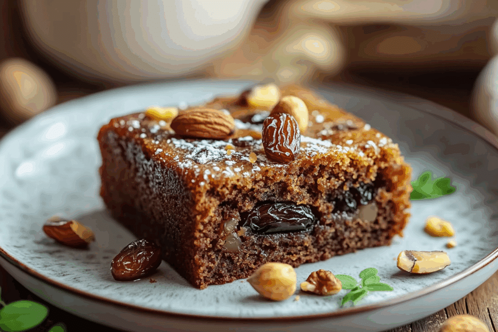 Easy Date and Nut Cake