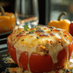 Stuffed Bell Peppers with Cheese