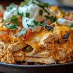 Chicken Taco Casserole