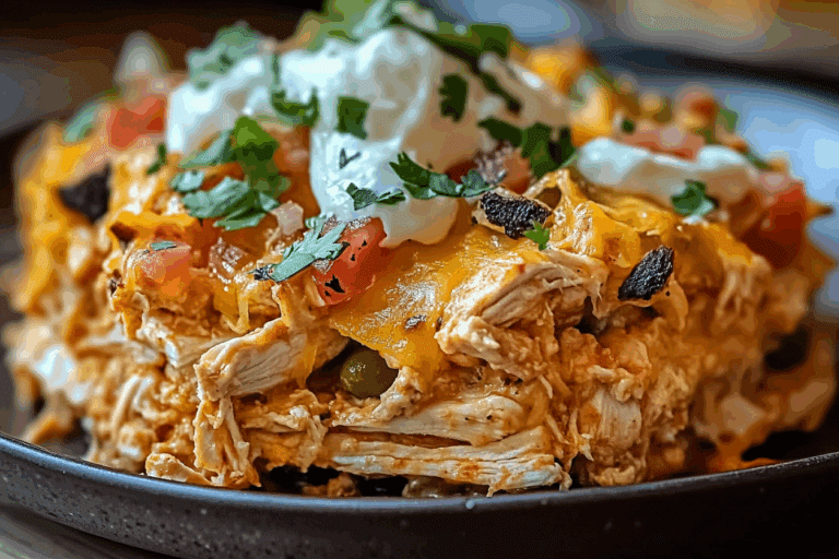 Chicken Taco Casserole