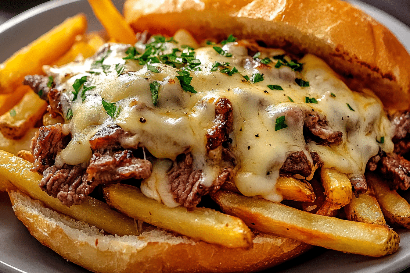 Philly Steak Cheese Fries