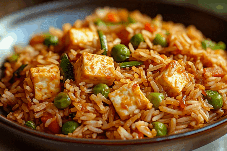 Schezwan Paneer Fried Rice