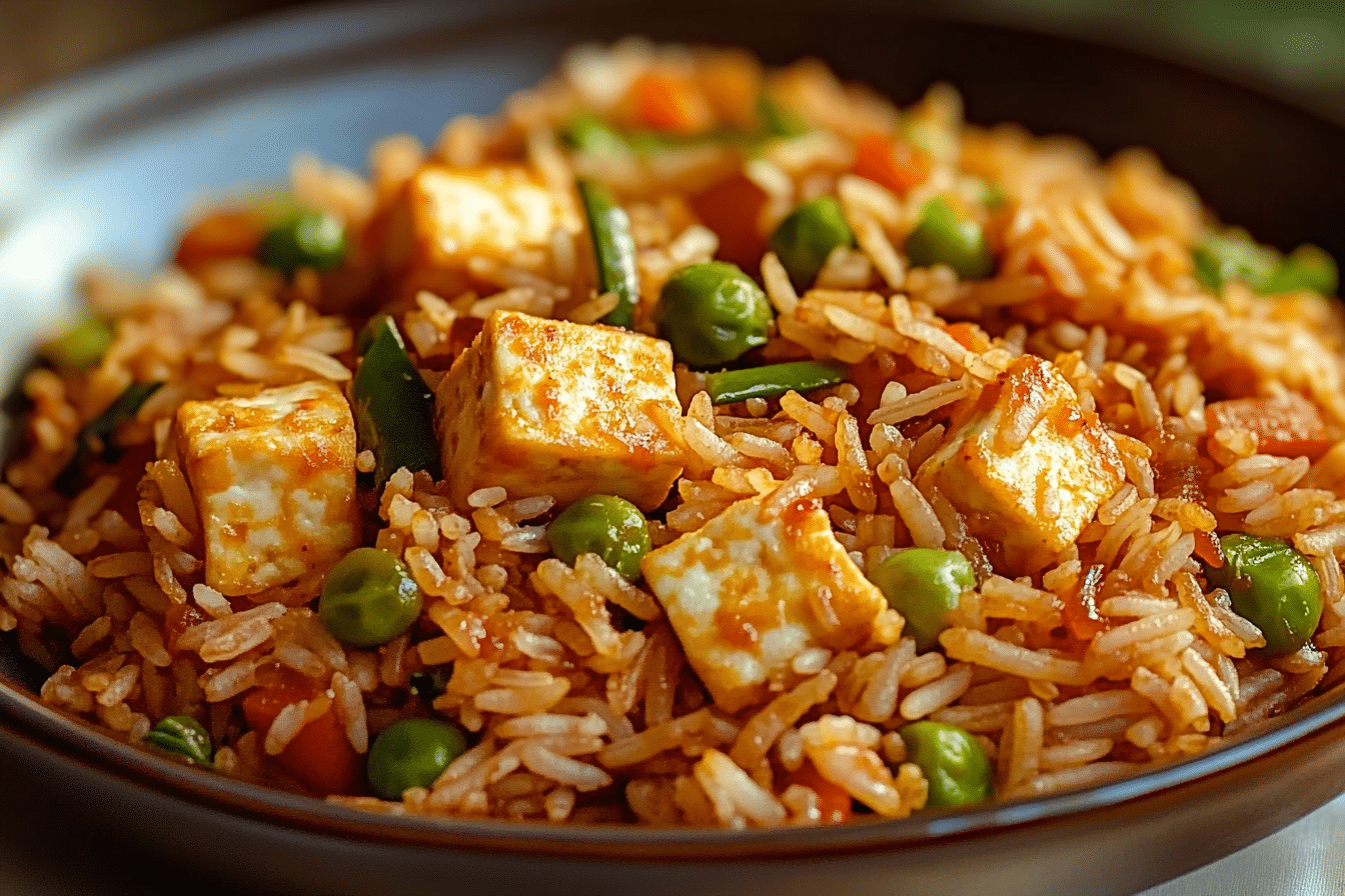 Schezwan Paneer Fried Rice
