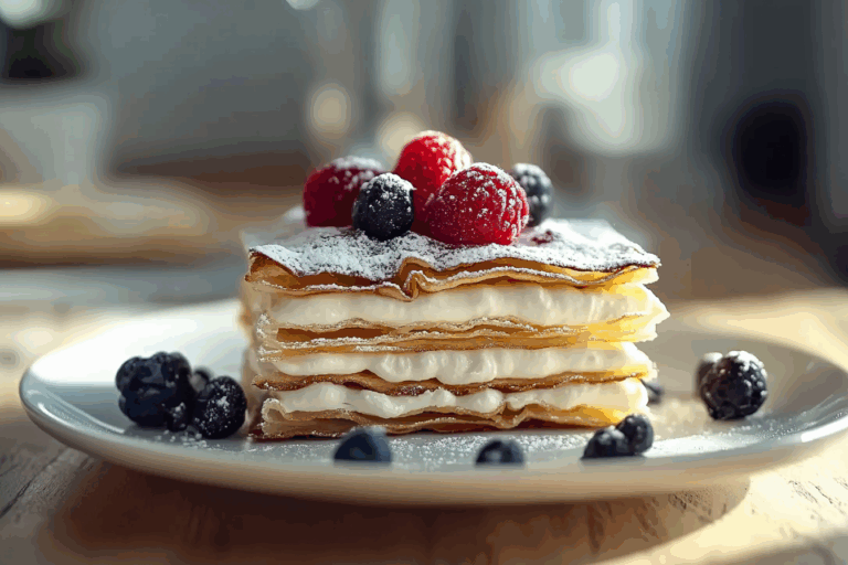 Delicate Mille-Feuille (Napoleon)