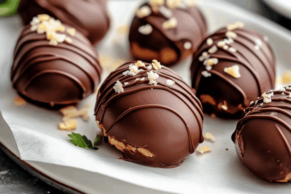 Chocolate Covered Peanut Butter Eggs