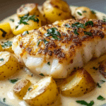 Creamy Cod and Potato Skillet