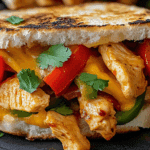 Chicken Fajita Melts