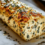 Garlic Herb Cheese Log