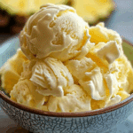 3-Ingredient Pineapple Ice Cream