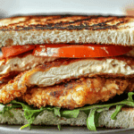 Dijon Mayo Brined Crispy Chicken Sandwich