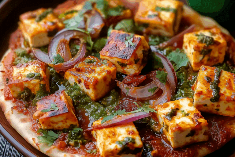 Schezwan Paneer Pizza