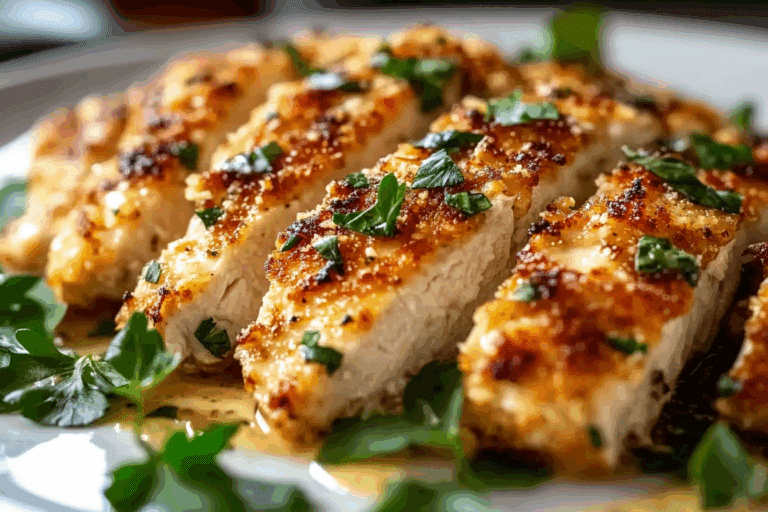 Juicy Mayo-Parmesan Crusted Chicken