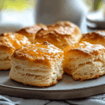 Salted Honey Butter Buttermilk Biscuits