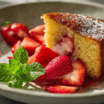Strawberry Butter Cake