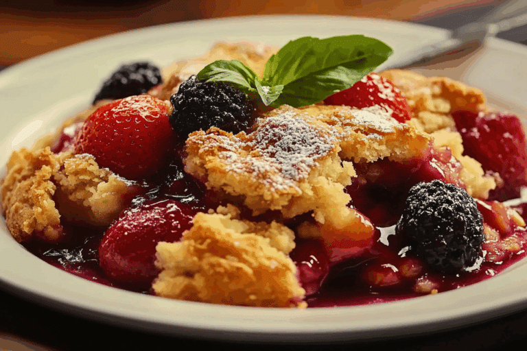 Classic Southern Fruit Cobbler