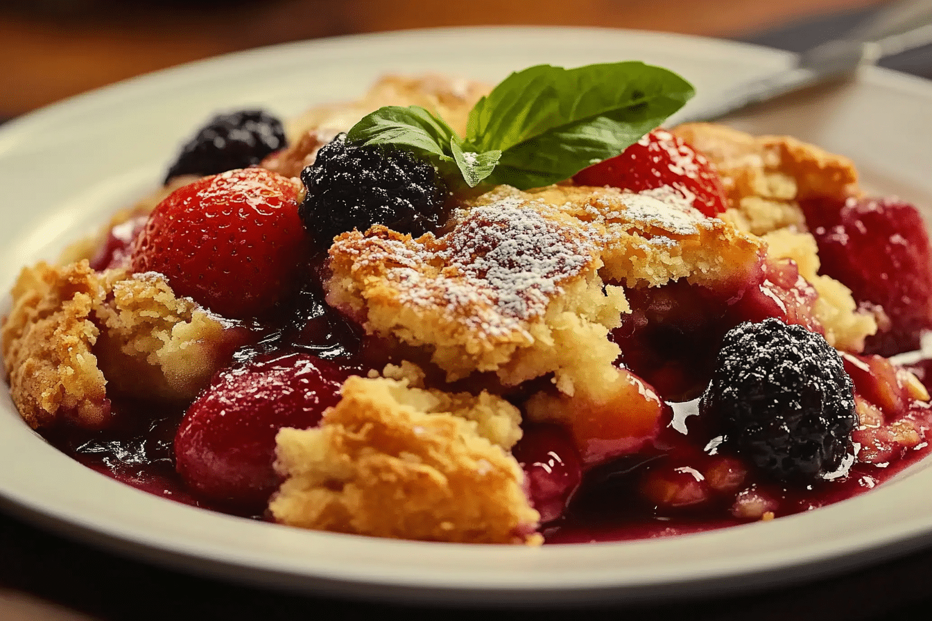 Classic Southern Fruit Cobbler