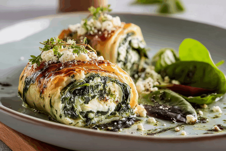Spinach and Ricotta Rolls