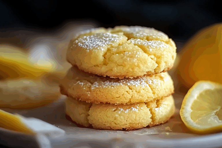 Lemon Poundcake Cookies