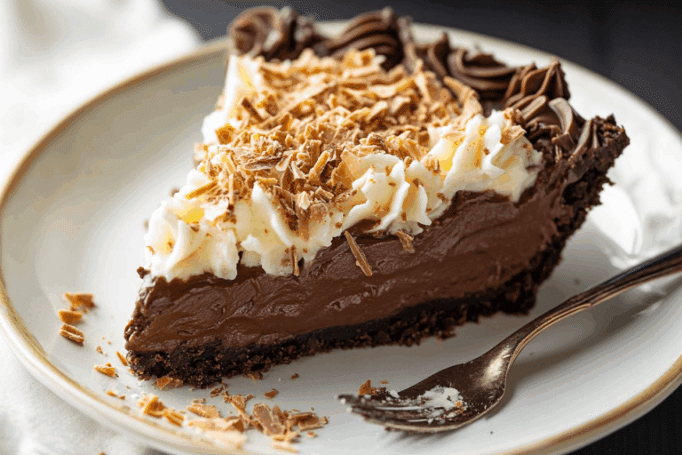 No-Bake German Chocolate Pie