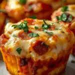 Pizza Cupcakes Bite-Sized, Cheesy, and Packed with Flavor!