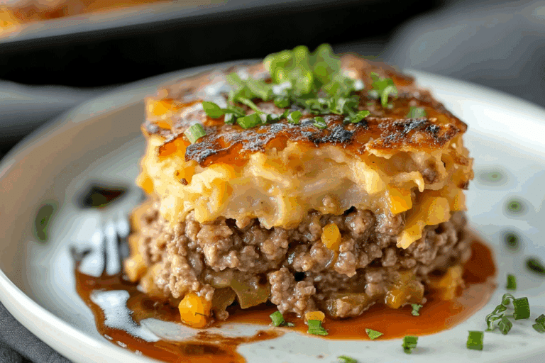 Hamburger Hashbrown Casserole
